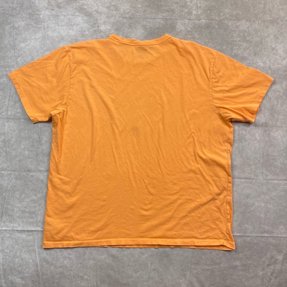 Polo Ralph Lauren PRL T-Shirt Men's Size XL Orange Big Logo Anchor Graphic Print - Picture 3 of 15